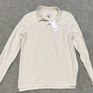 Classic Cream Polo Shirt by Goodfellow